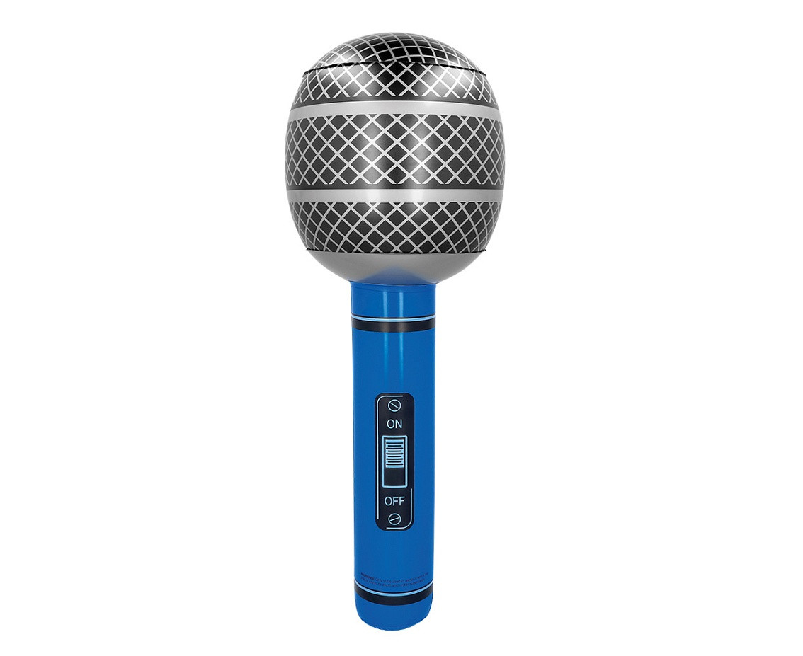 Inflatable microphone, 76 cm