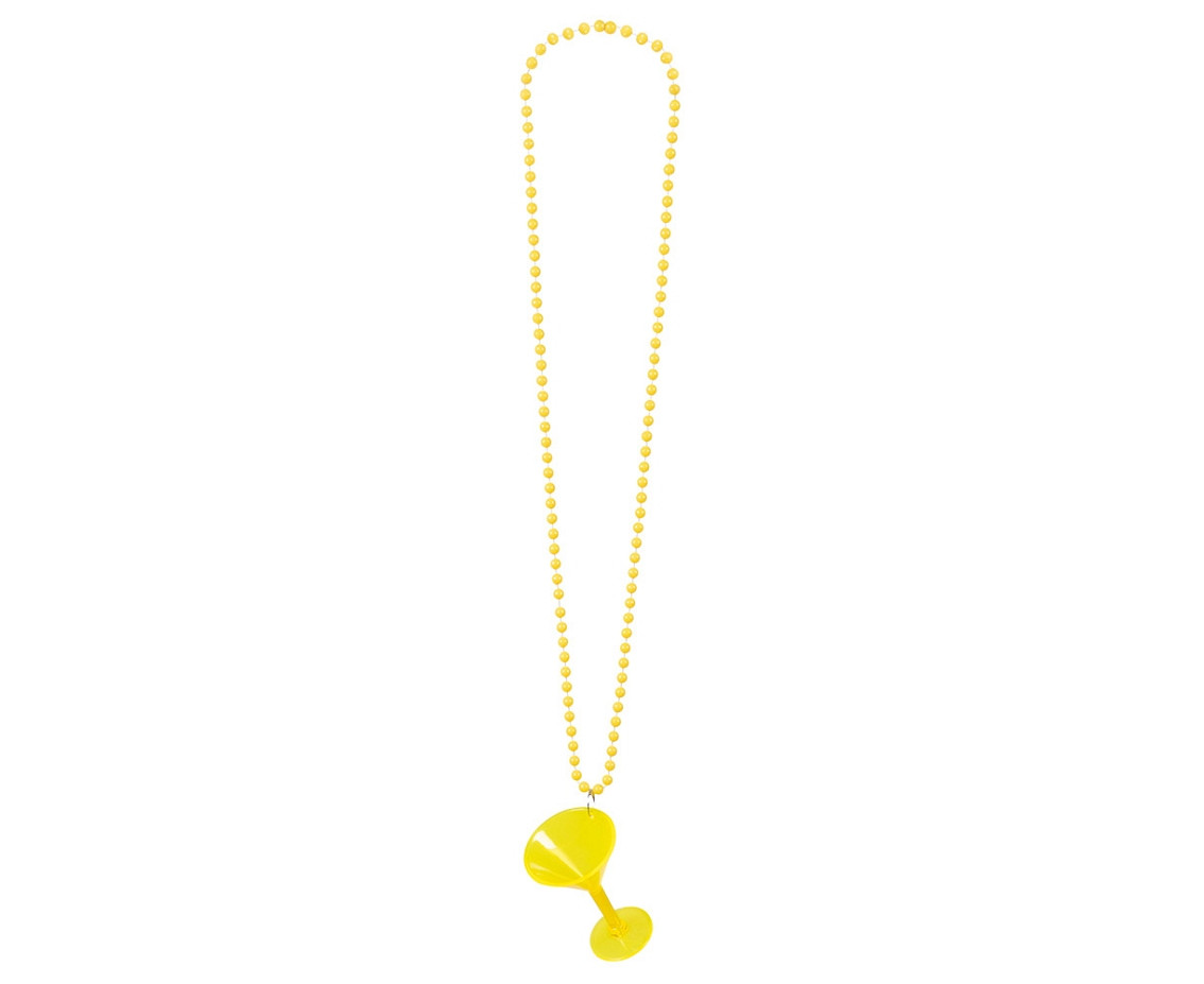 Necklace with a shot-glass, 3 colors , 1 pc