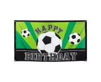 Flag football 'Happy Birthday', 90 x 150 cm