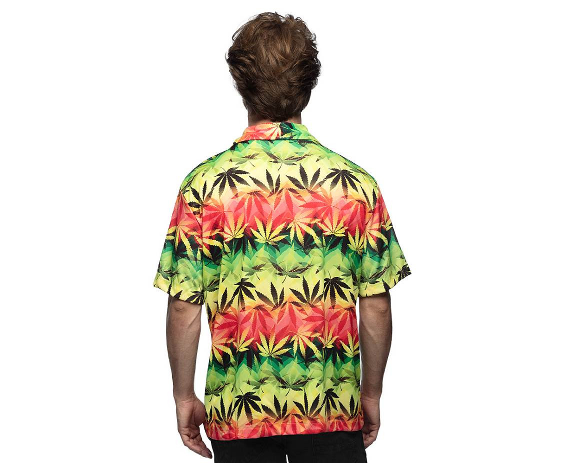 Hawaiian Herb Rastafari shirt, size M