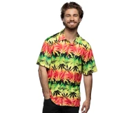 Hawaiian Herb Rastafari shirt, size L
