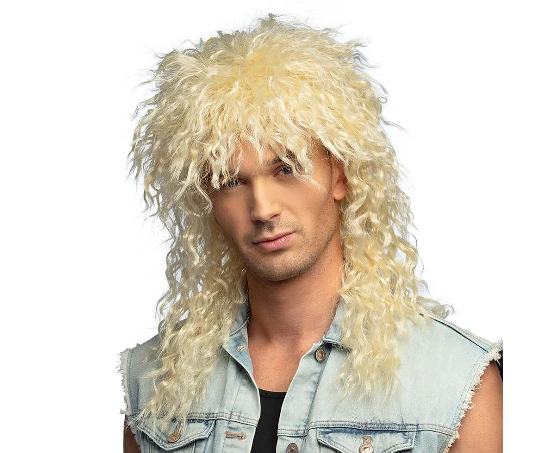 Men's Rocker Blonde Wig