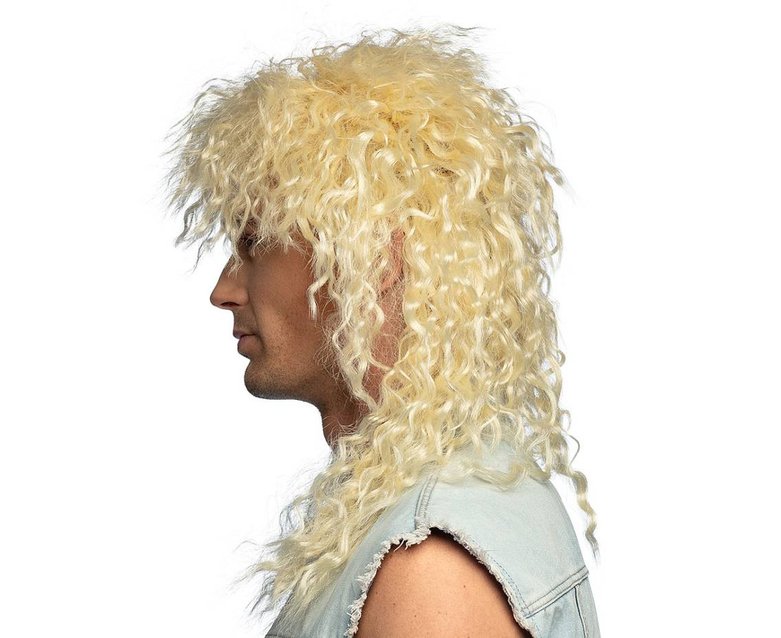 Men's Rocker Blonde Wig