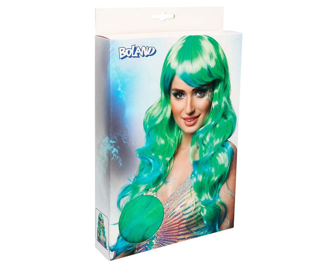 Aqua Mermaid Wig