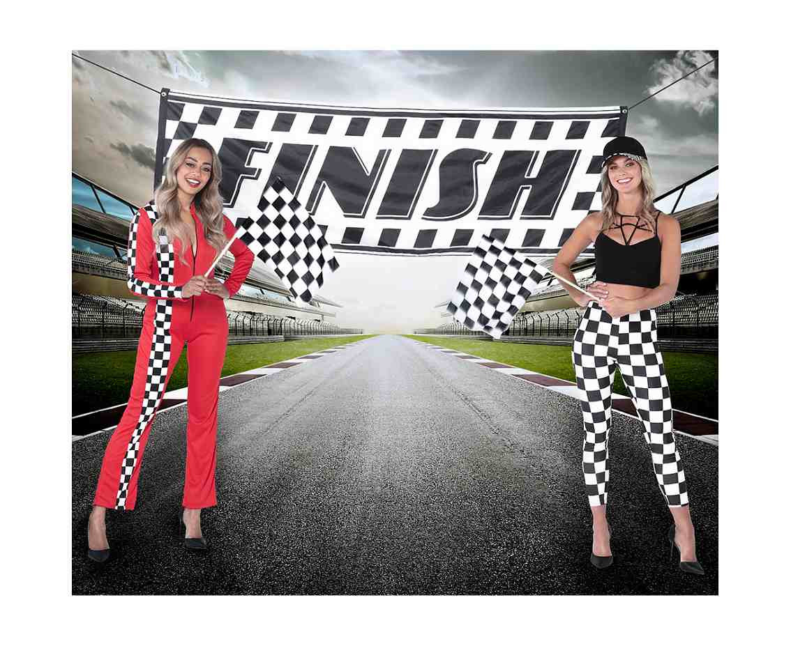 Flag Racing, (30 x 45 cm), 60 pcs