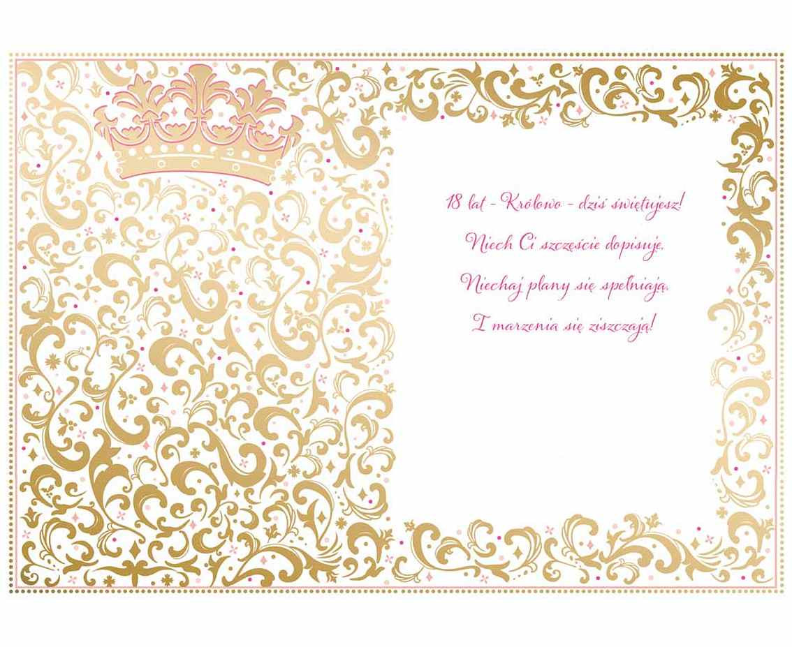Greeting card  A5 18 PINK, 1 pc