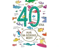 Greeting card  A5 40 Birthday, 1 pc