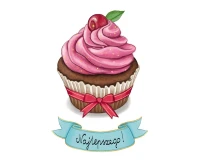 Greeting card  A5 Cupcake, 1 pc