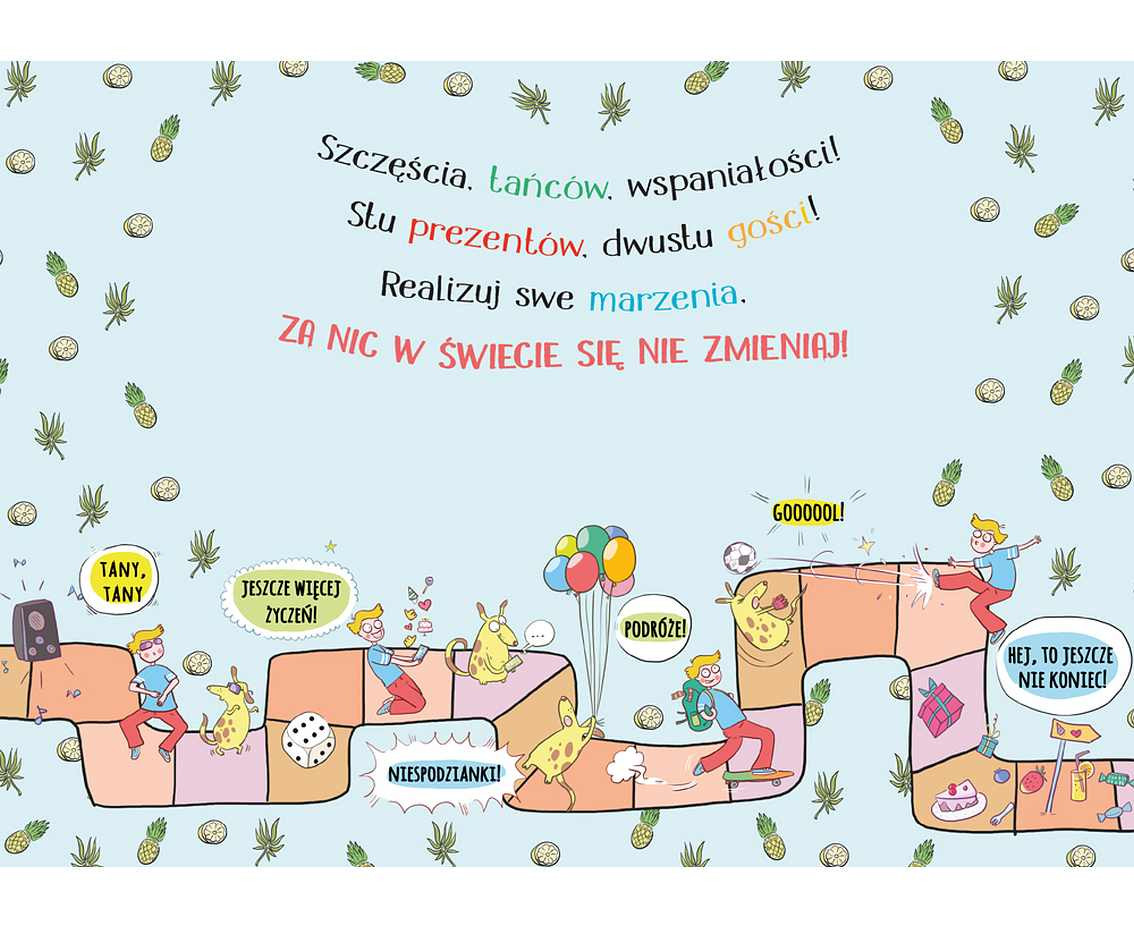 Greeting card  A5 Boy plays, 1 pc