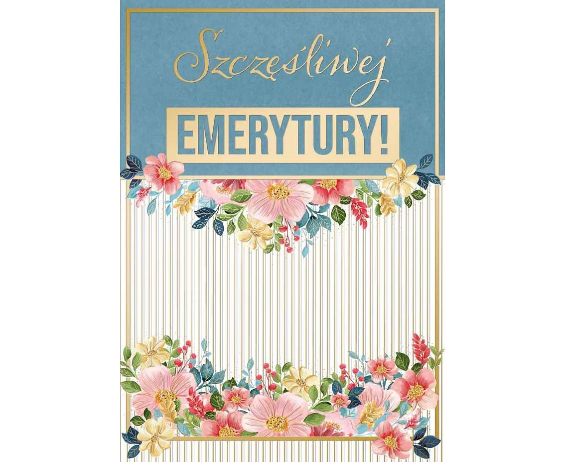 Greeting card  A5 Retirement, 1 pc