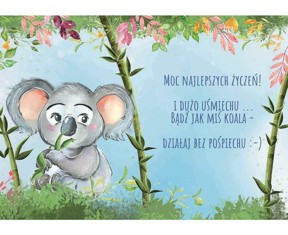 Greeting card  A5 KOALA,  1 pc