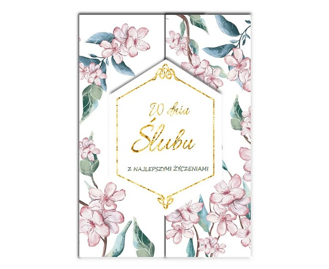 Greeting card  A5 Wedding Apple Tree, 1 pc