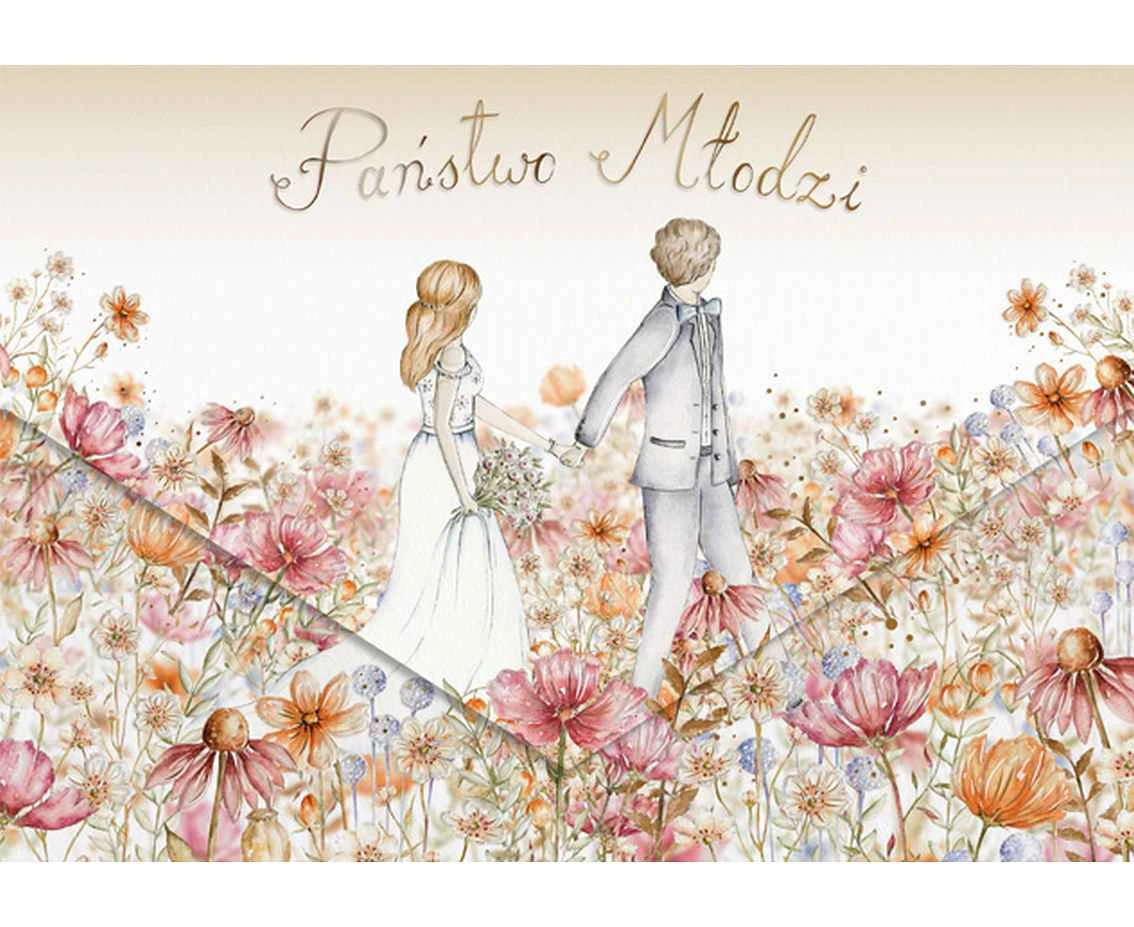 Greeting card  A5 Wedding , 1 pc