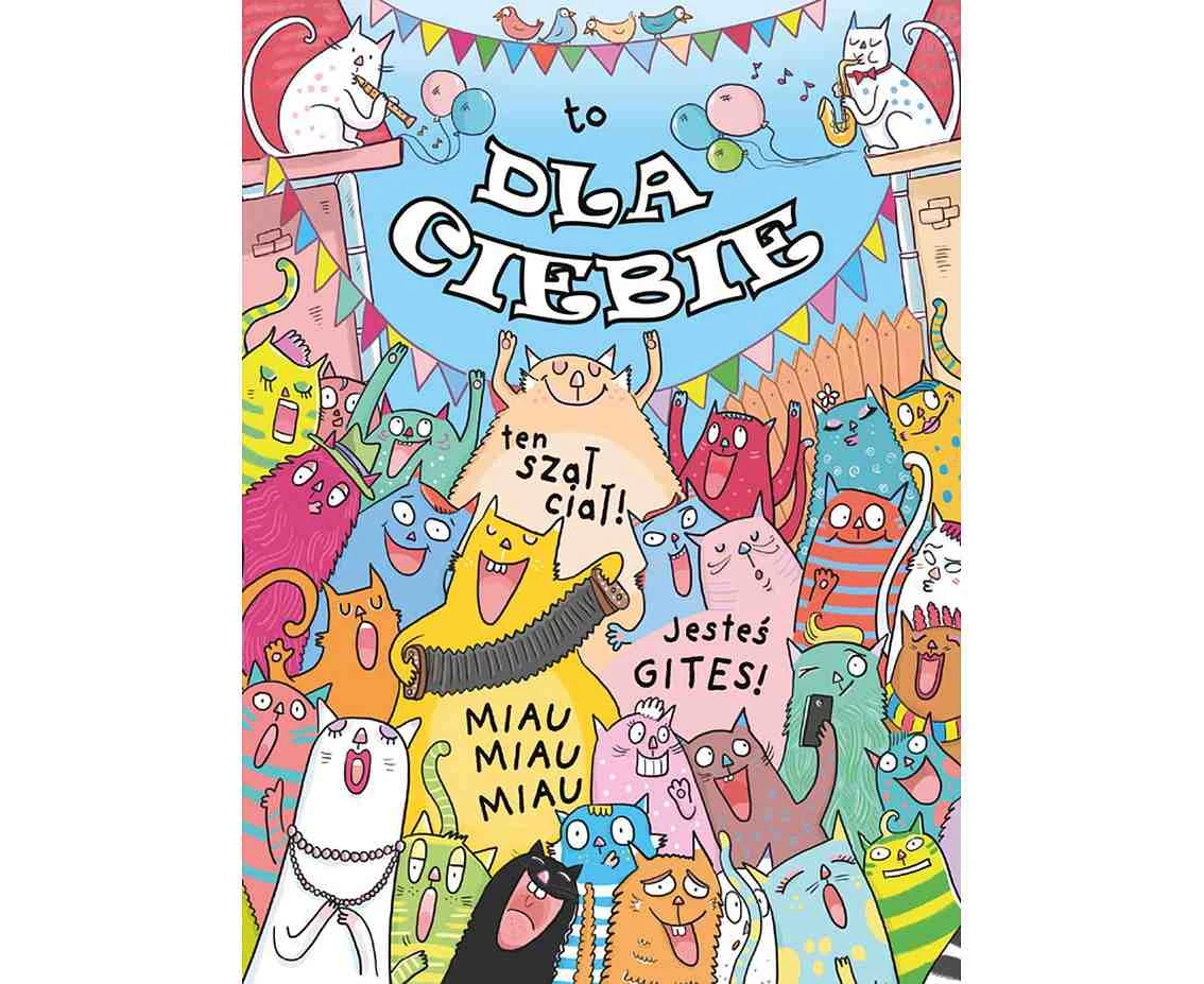 Greeting card  B6 Cats,  1 pc