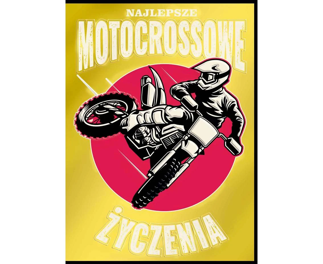 Greeting card  B6 Motor,  1 pc