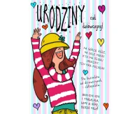 Greeting card  B6 Girl II,  1 pc