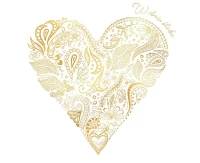 Greeting card KW Wedding,  1 pc