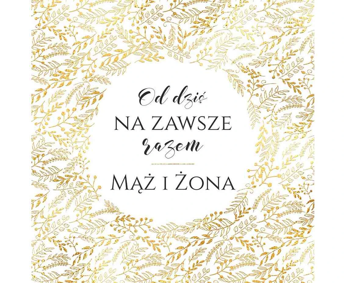 Greeting card KW Wedding,  1 pc