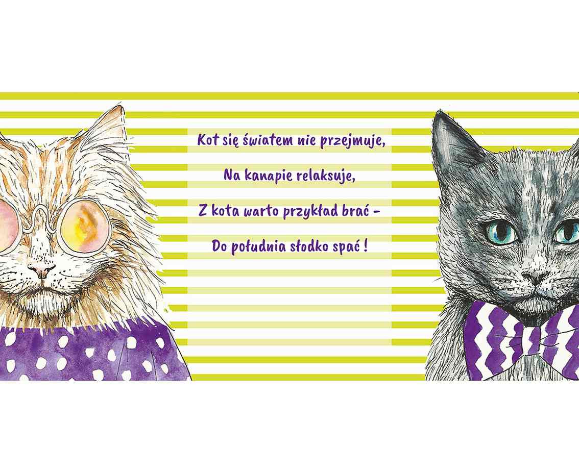 Greeting card KW Cat,  1 pc