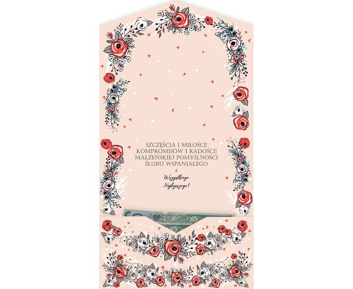 Greeting card  KW Wedding , 1 pc