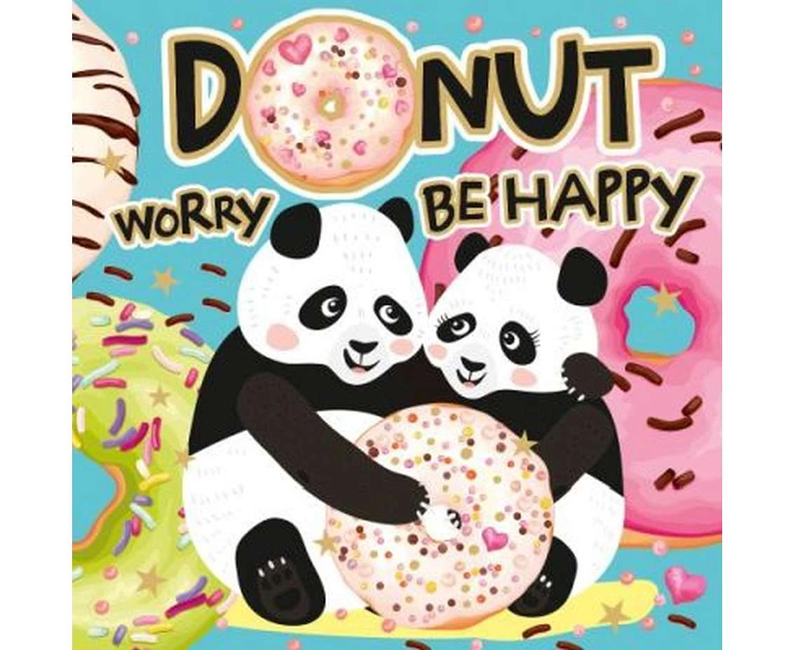 Greeting card KW PANDA,  1 pc