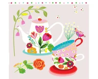 Greeting card KW,  1 pc