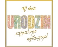 Greeting card KW, 1 pc