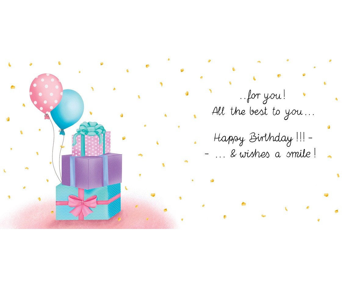 Greeting card KW, 1 pc