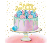 Greeting card KW, 1 pc