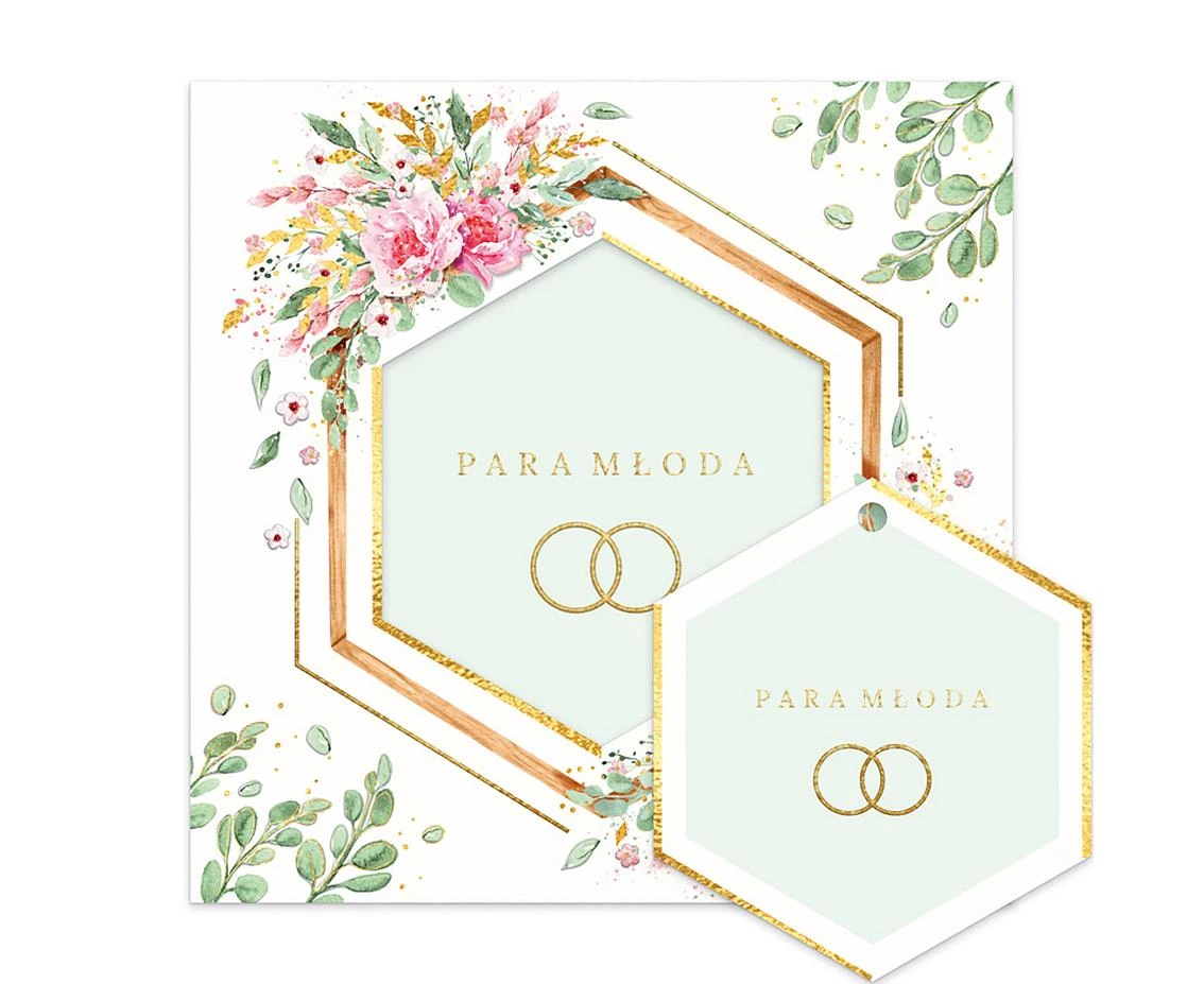 Greeting card KW Wedding,  1 pc