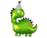 Dino foil balloon, 66x80 cm