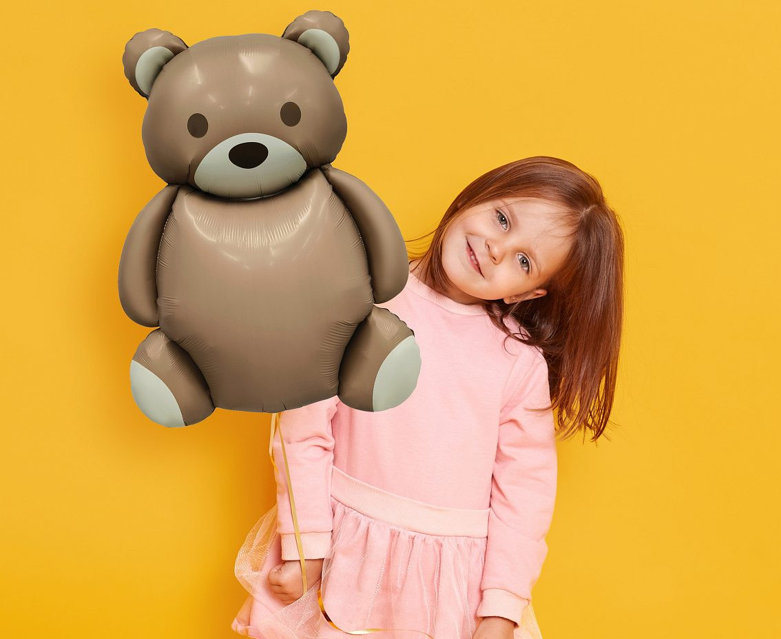 Bear foil balloon, 52x68 cm
