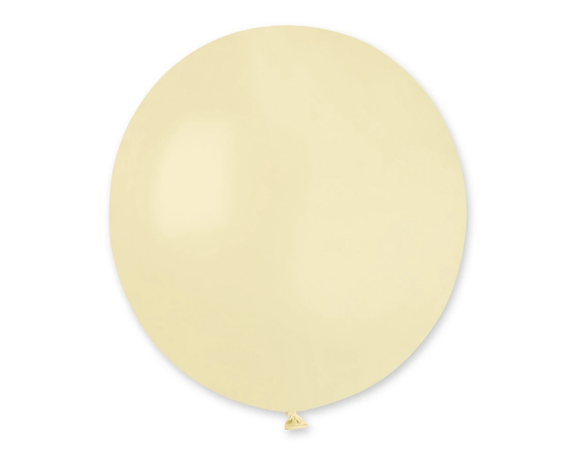 Balloons Gemar, ball pastel 0.75m butter 103, 1pc