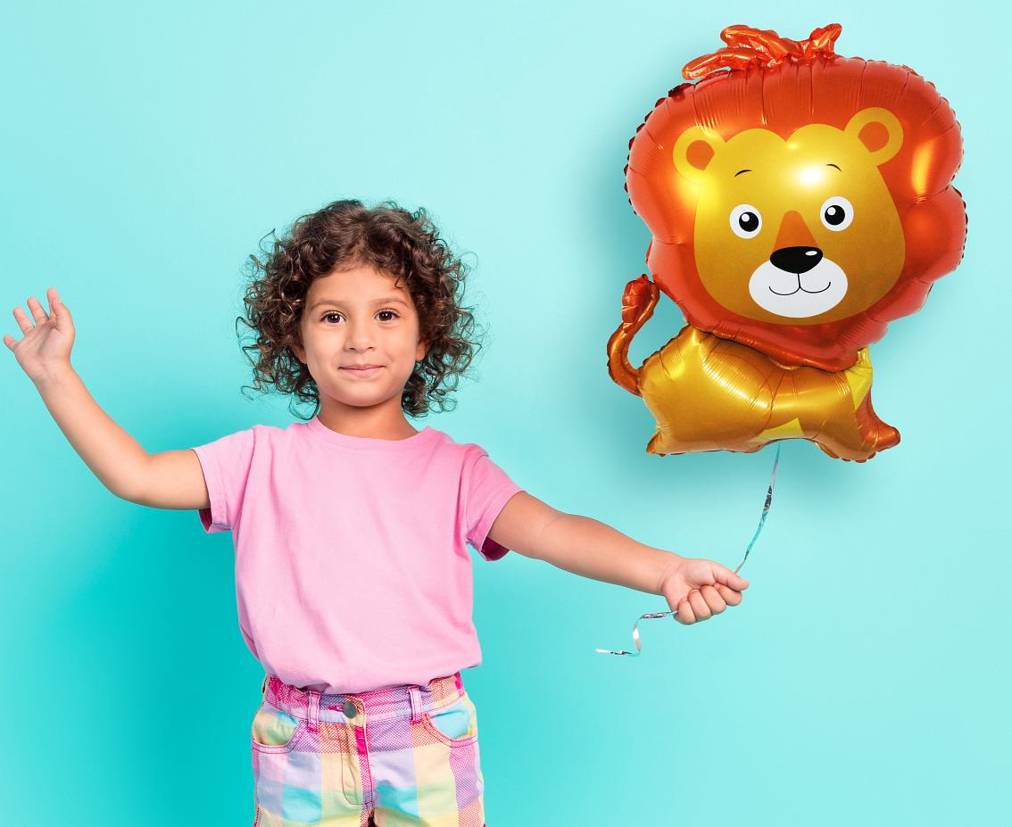 Lionfoil balloon, 66x48 cm