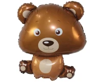 Bear foil balloon, 60x55 cm