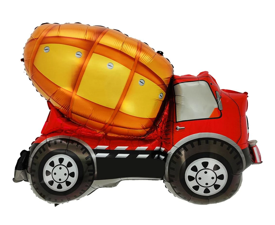 Mixer Truck foil balloon, 47x67 cm