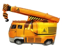Crane Truck foil balloon, 65x45 cm