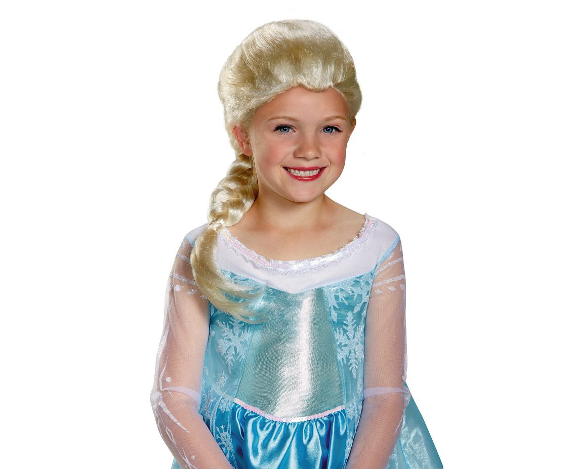 Wig Elsa- Frozen (license), one size