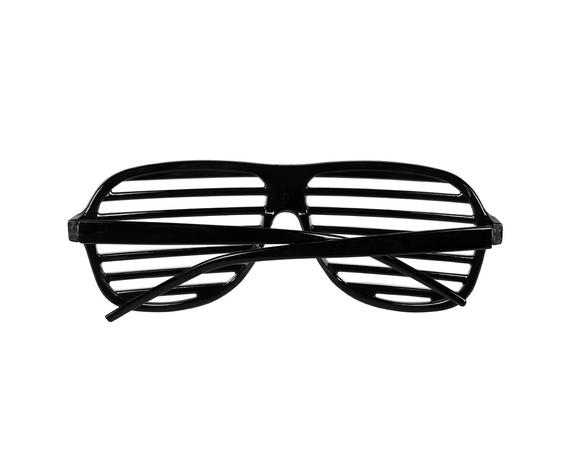 Party glasses Spectacular black