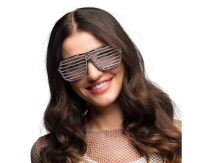 Party glasses Spectacular black