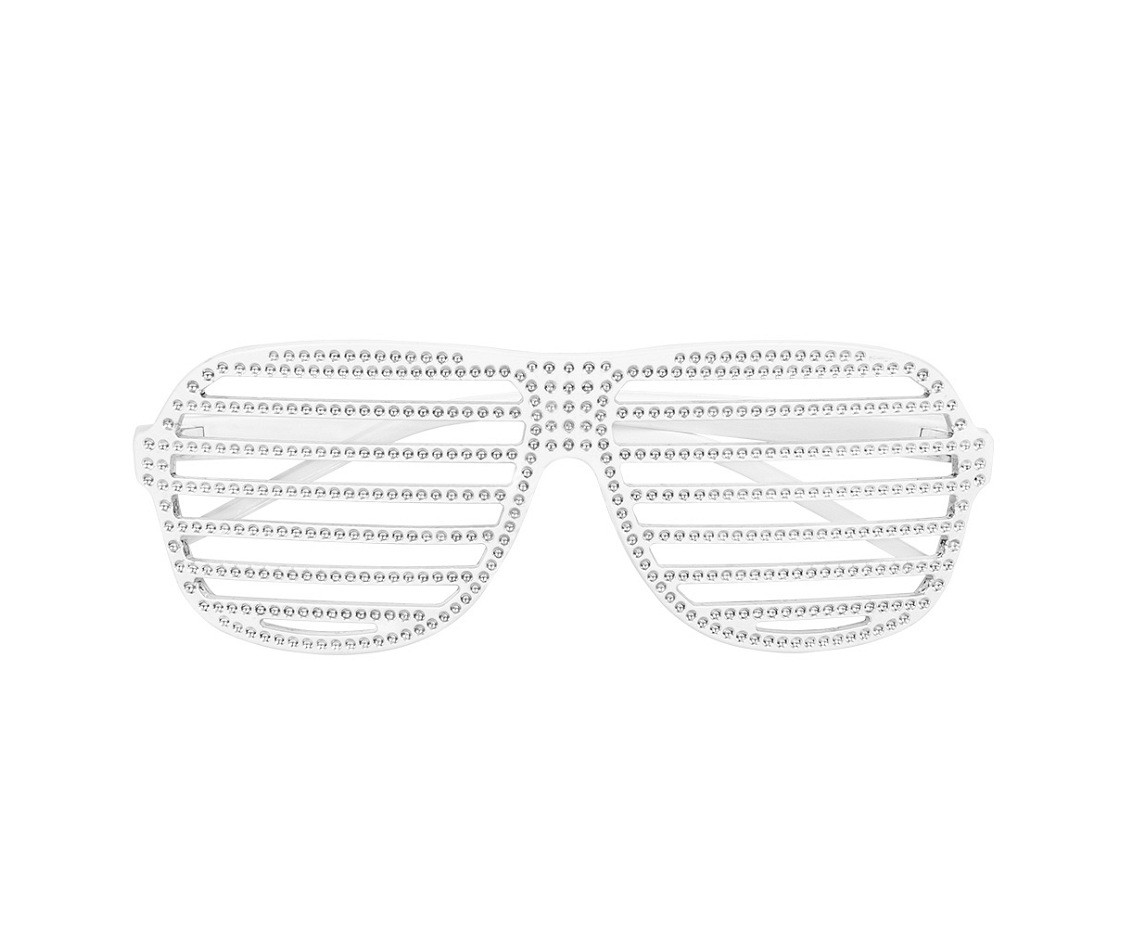 Party glasses Spectacular, white