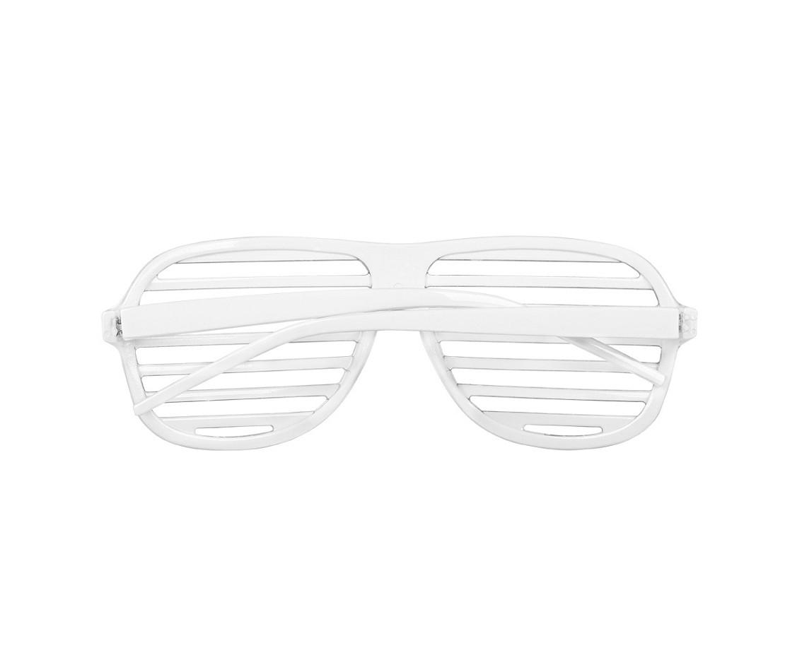 Party glasses Spectacular, white