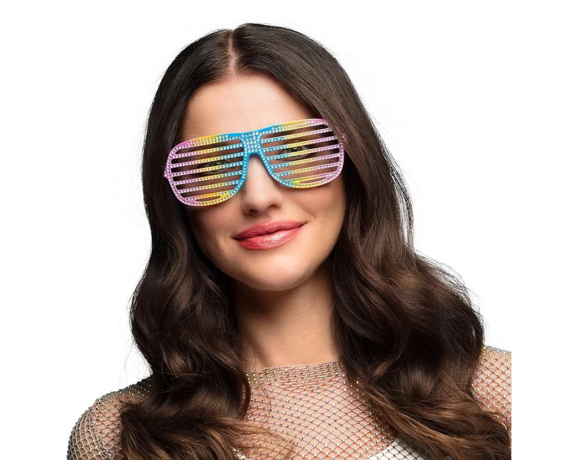 Party glasses Spectacular, rainbow
