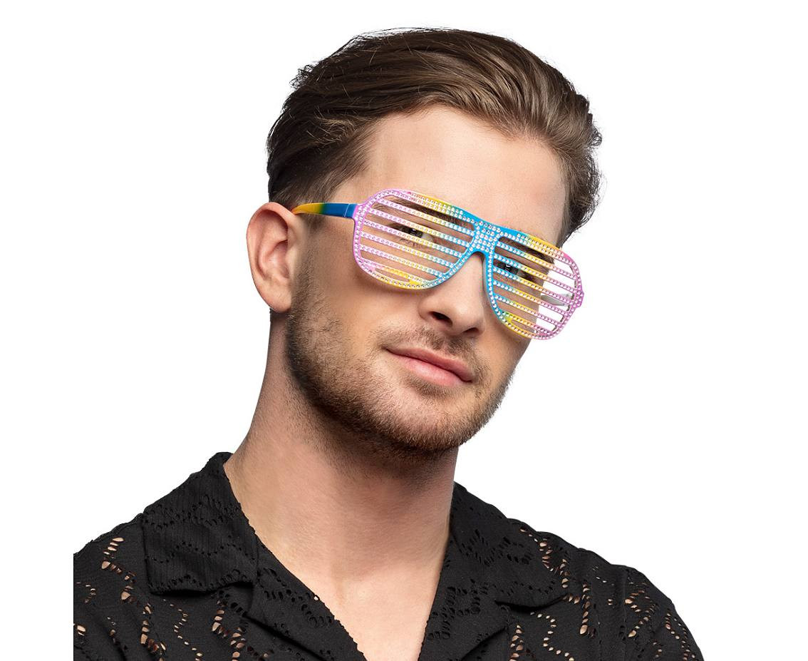 Party glasses Spectacular, rainbow