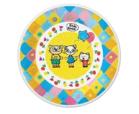 Kitty Kitten paper plates, 18 cm, 6 pcs.