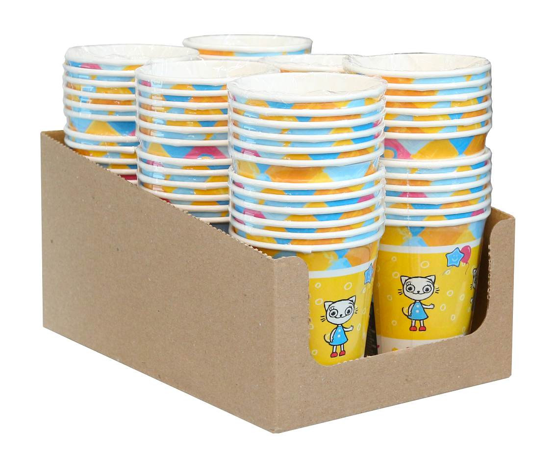 Kitty Kitten paper cups, 250 ml, 6 pcs.