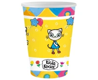 Kitty Kitten paper cups, 250 ml, 6 pcs.