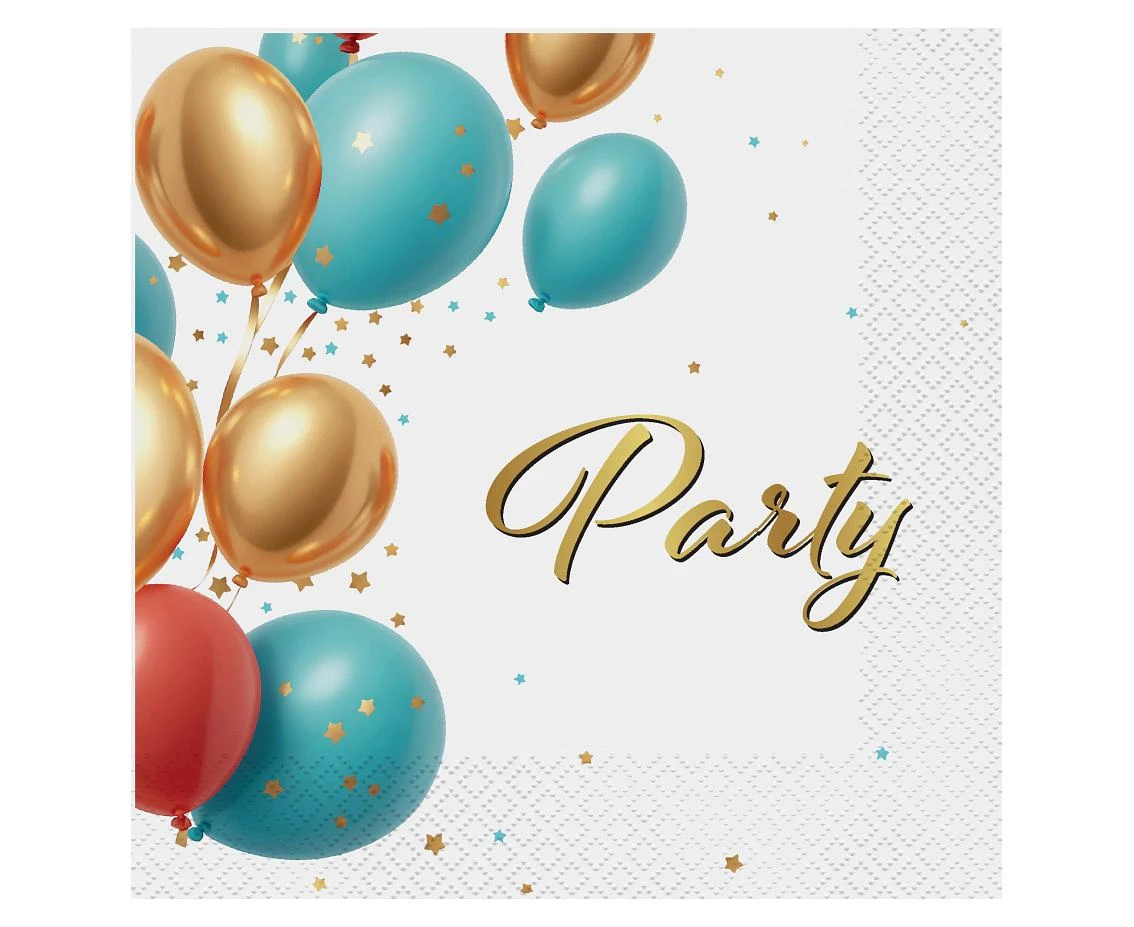 Paper napkins, Party, 33 x 33 cm, 20 pcs.