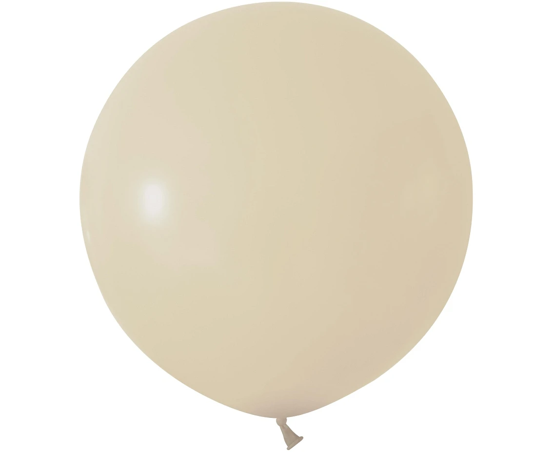 Balloons B&C 24", pastel sand 61 cm, 2pcs