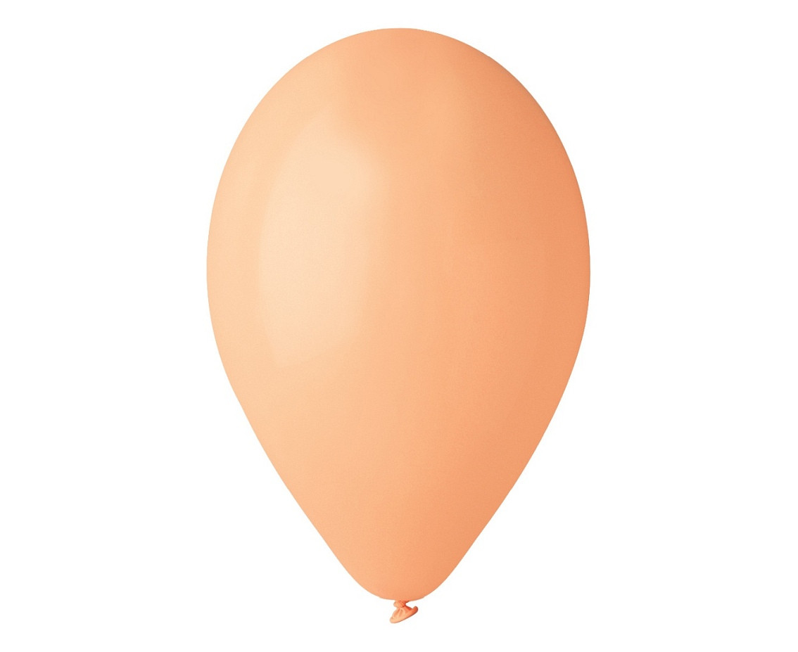 Balloons Gemar 13", latex pastel peach, 50pcs